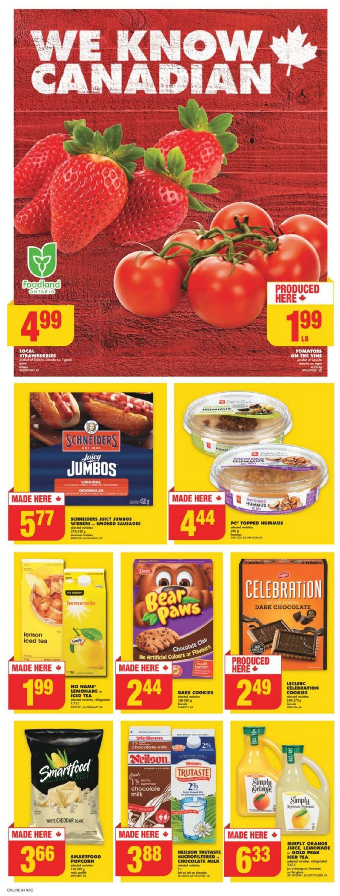 No Frills Promotional Flyer - Ontario - Canada Day - Valid from 29.06 ...