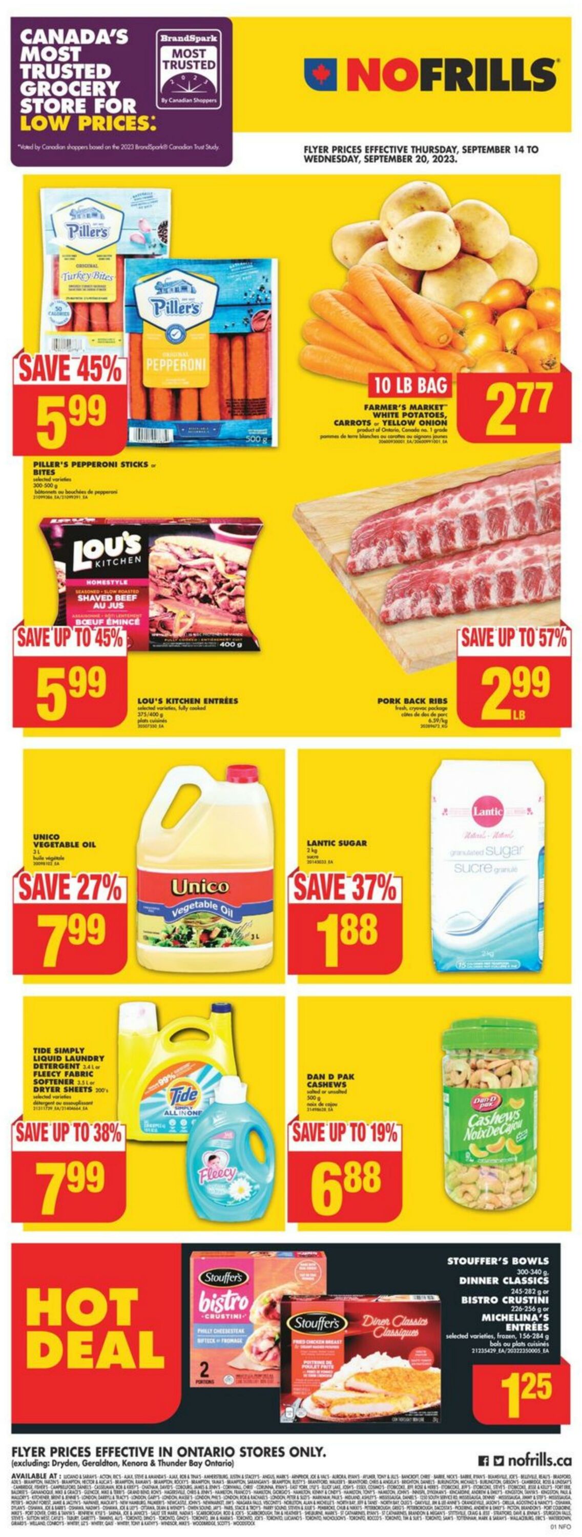 Flyer No Frills 14.09.2023 - 20.09.2023