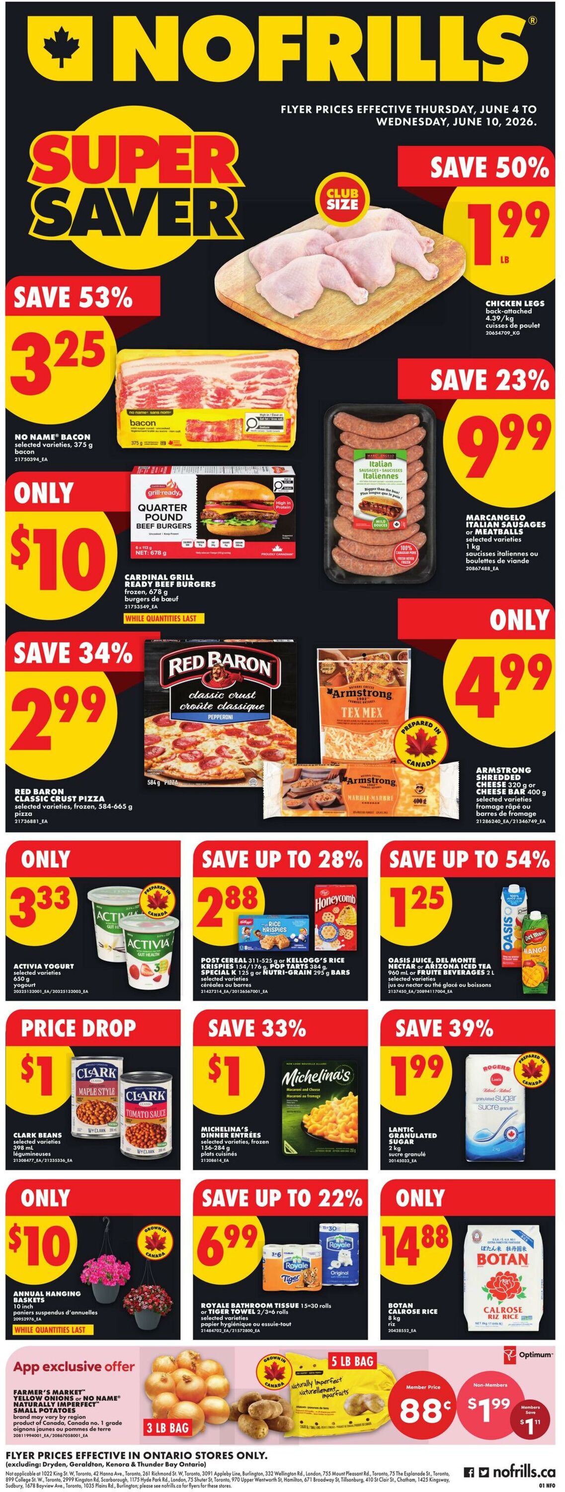 Flyer No Frills 04.06.2026 - 10.06.2026
