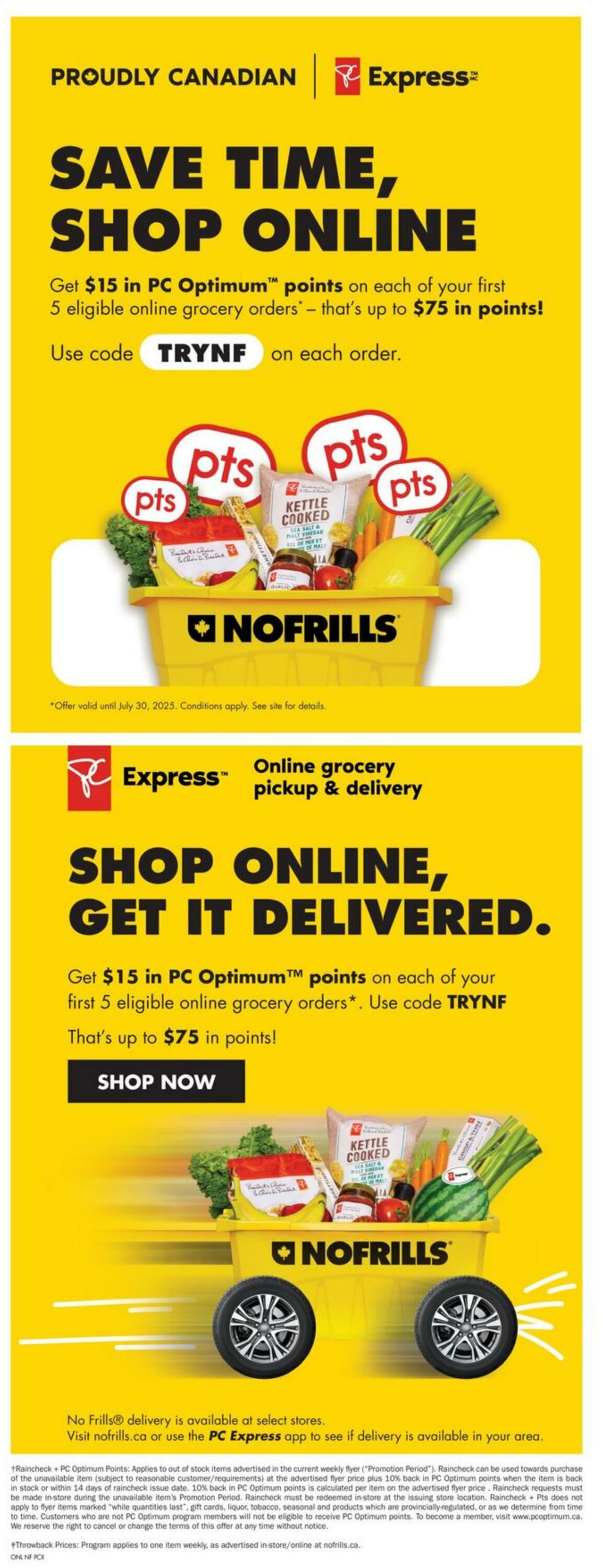 Flyer No Frills 17.07.2025 - 23.07.2025
