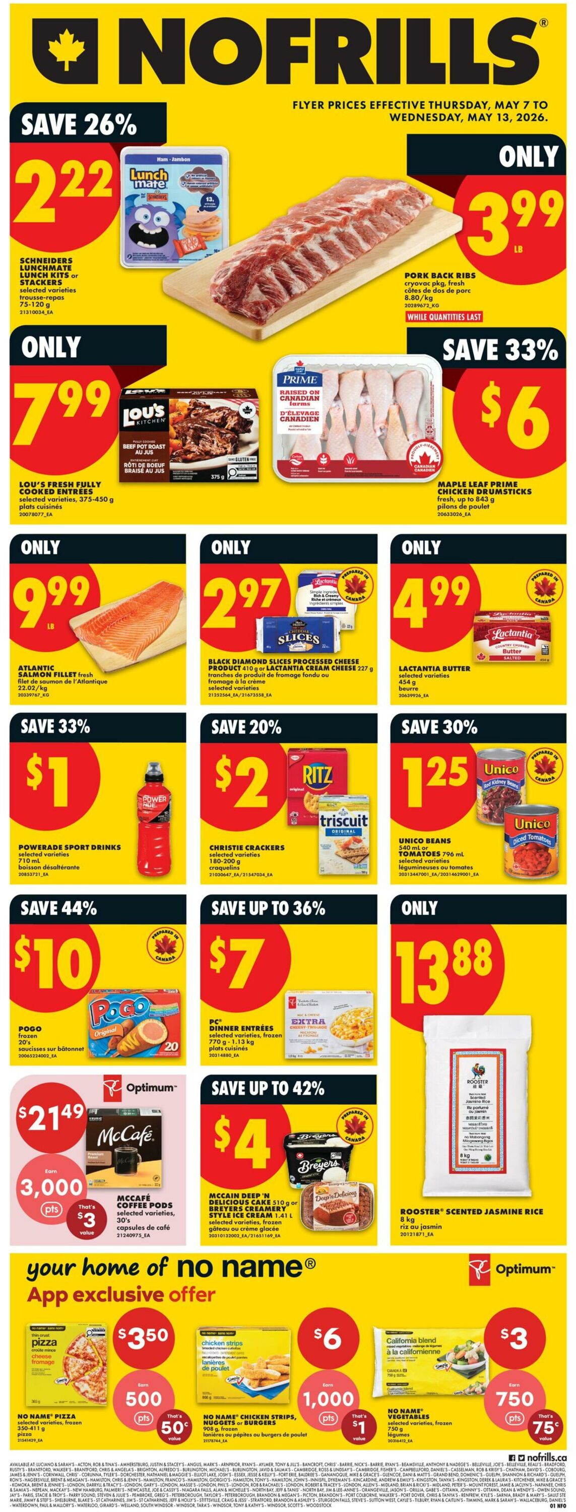 Flyer No Frills 07.05.2026 - 13.05.2026