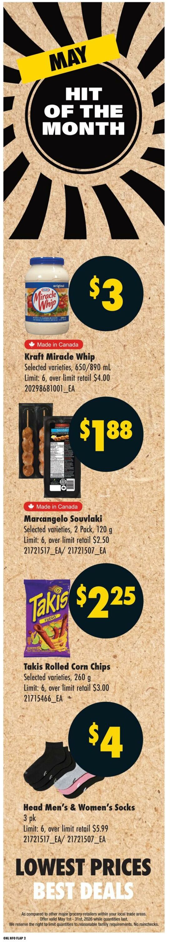 Flyer No Frills 07.05.2026 - 13.05.2026
