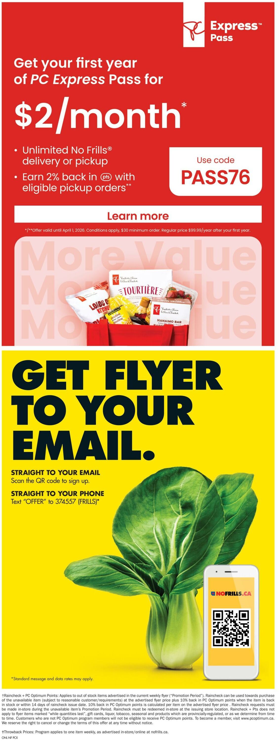 Flyer No Frills 19.03.2026 - 25.03.2026