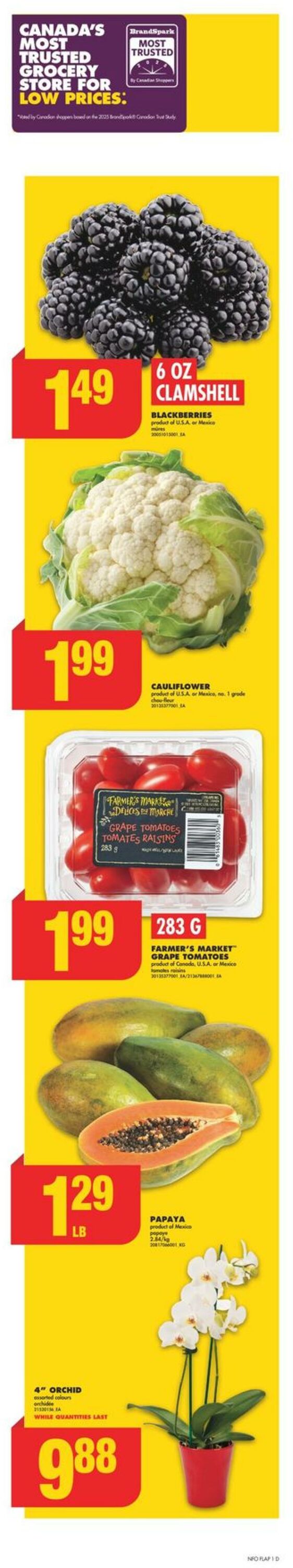 Flyer No Frills - Weekly Flyer - K6H2B8 16 Jan 2025 - 22 Jan 2025