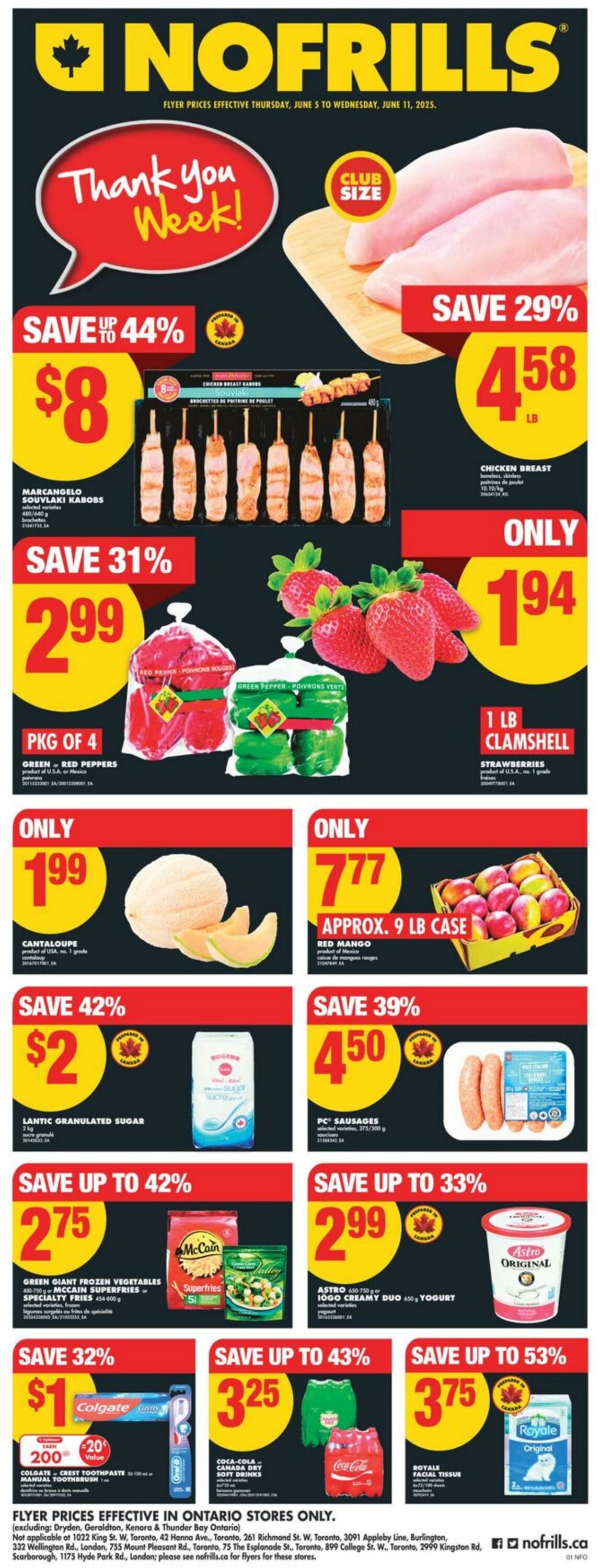 Flyer No Frills 05.06.2025 - 11.06.2025