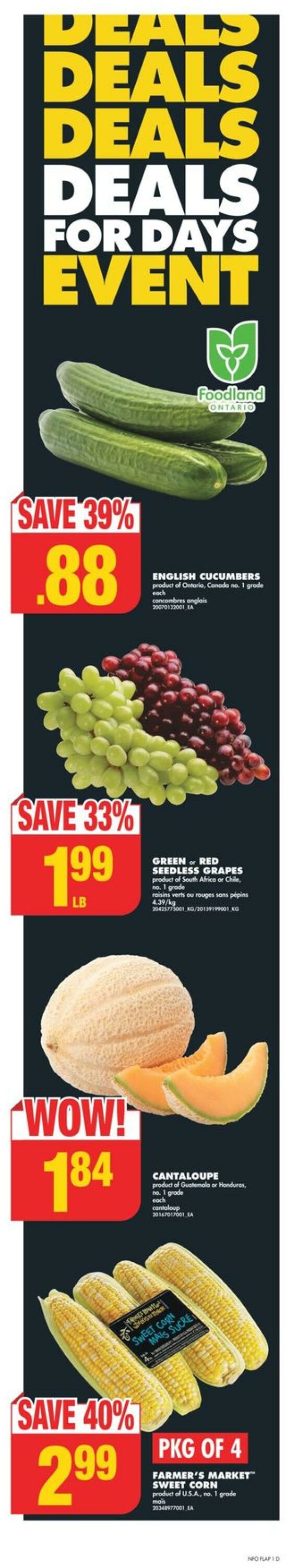 Flyer No Frills - Weekly Flyer - K6H2B8 25 Apr 2024 - 1 May 2024