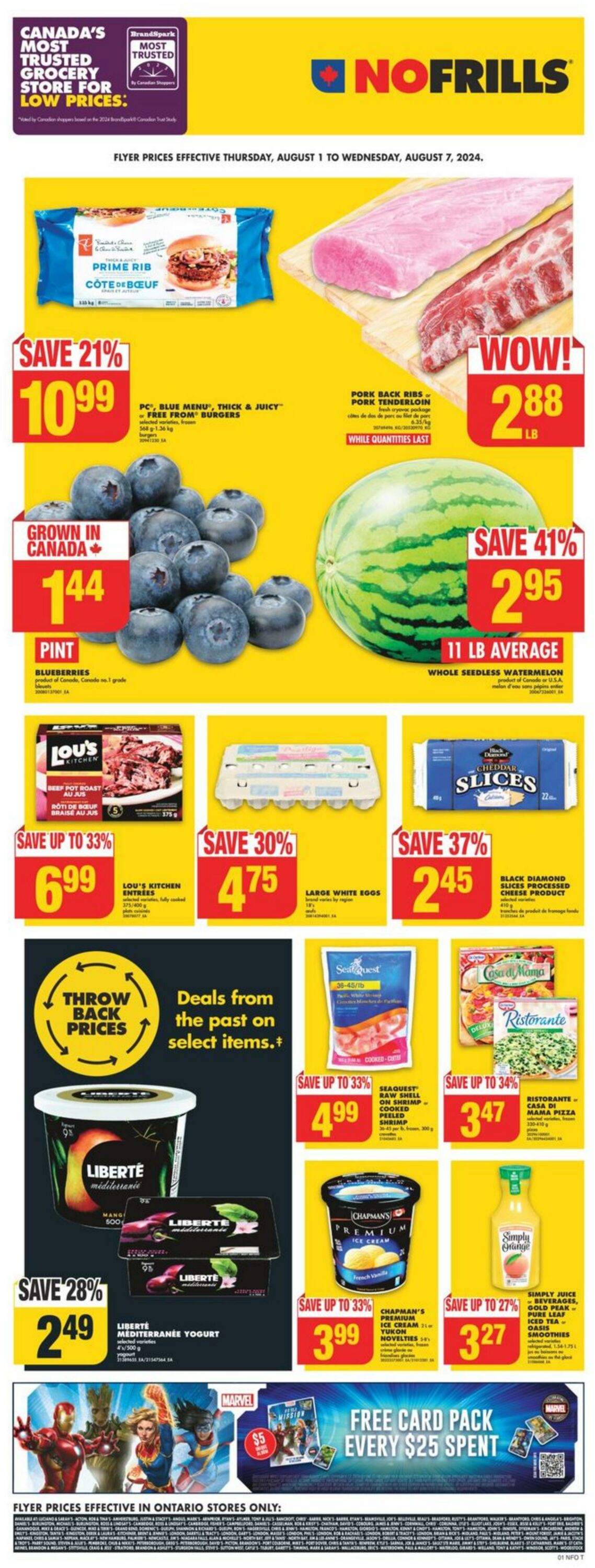 Flyer No Frills 01.08.2024 - 07.08.2024