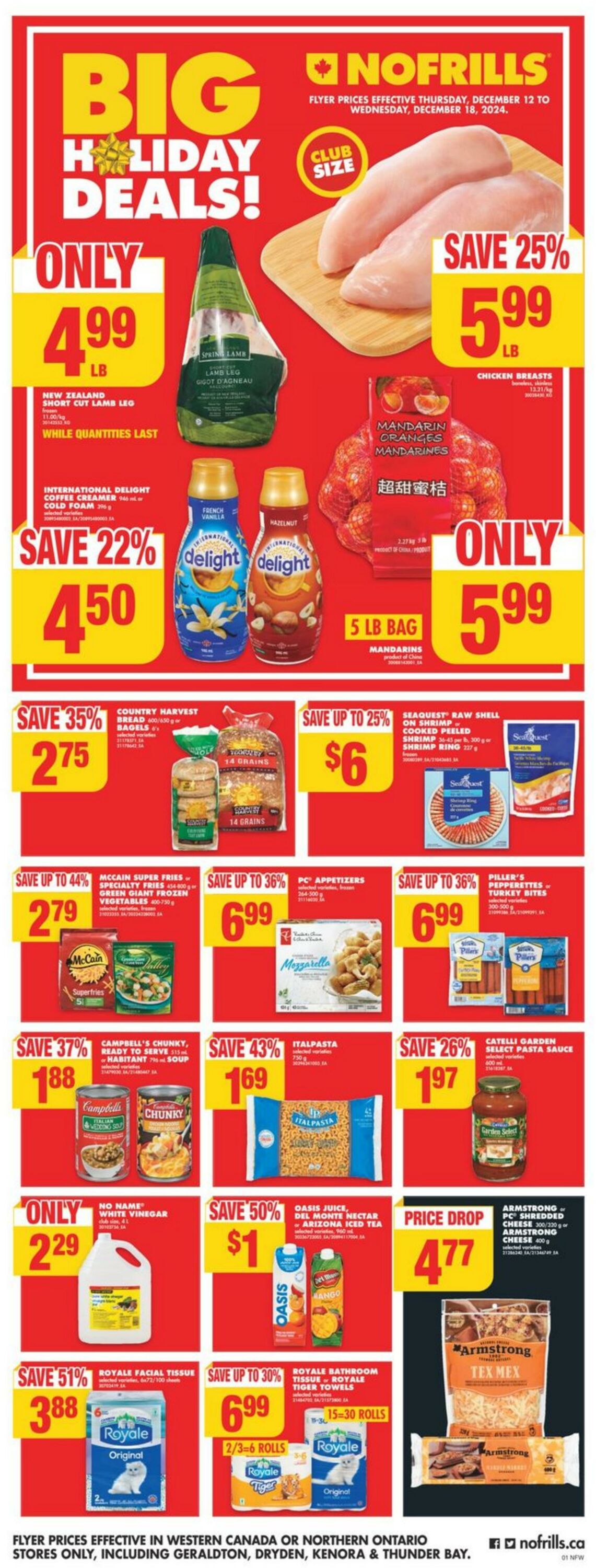 Flyer No Frills 12.12.2024 - 18.12.2024