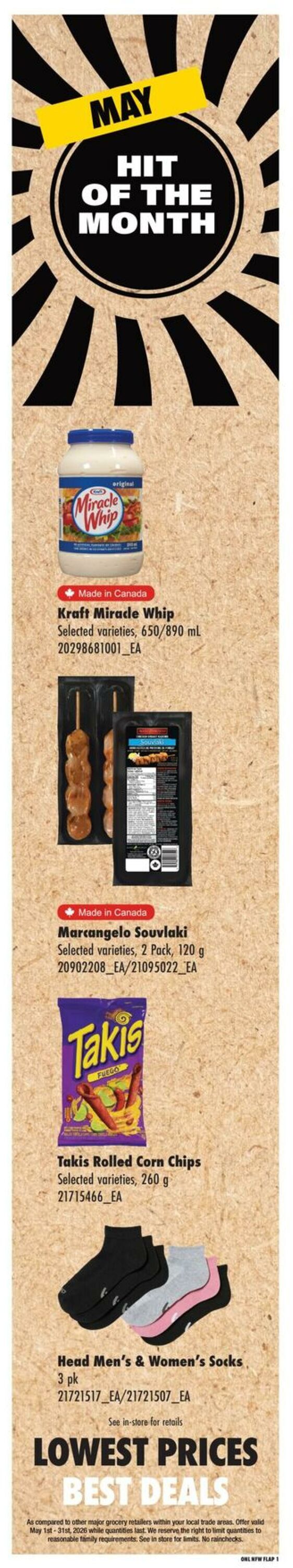 Flyer No Frills 07.05.2026 - 13.05.2026