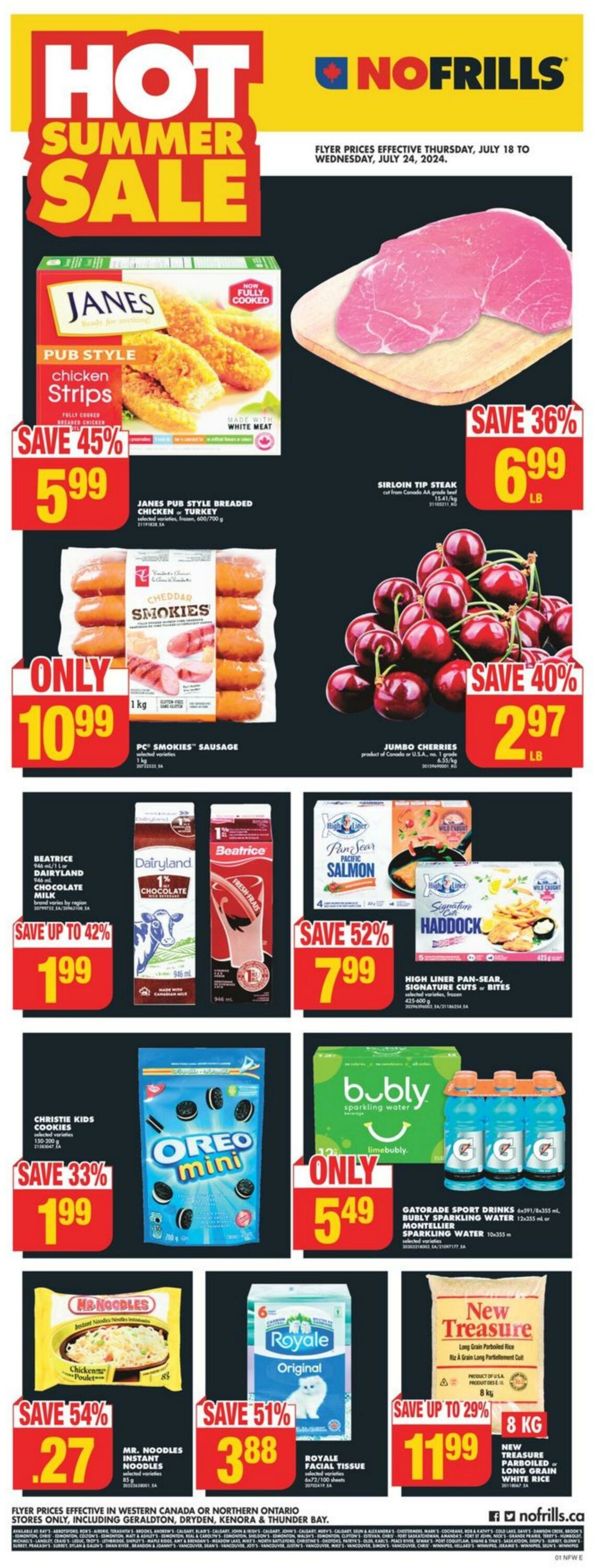 Flyer No Frills 18.07.2024 - 24.07.2024