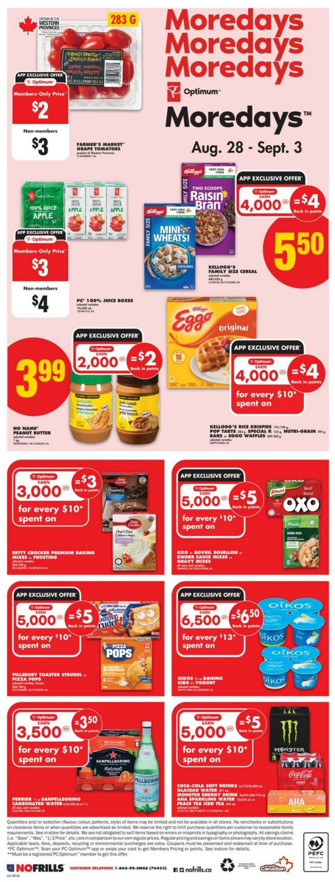 Flyer No Frills 28.08.2025 - 03.09.2025