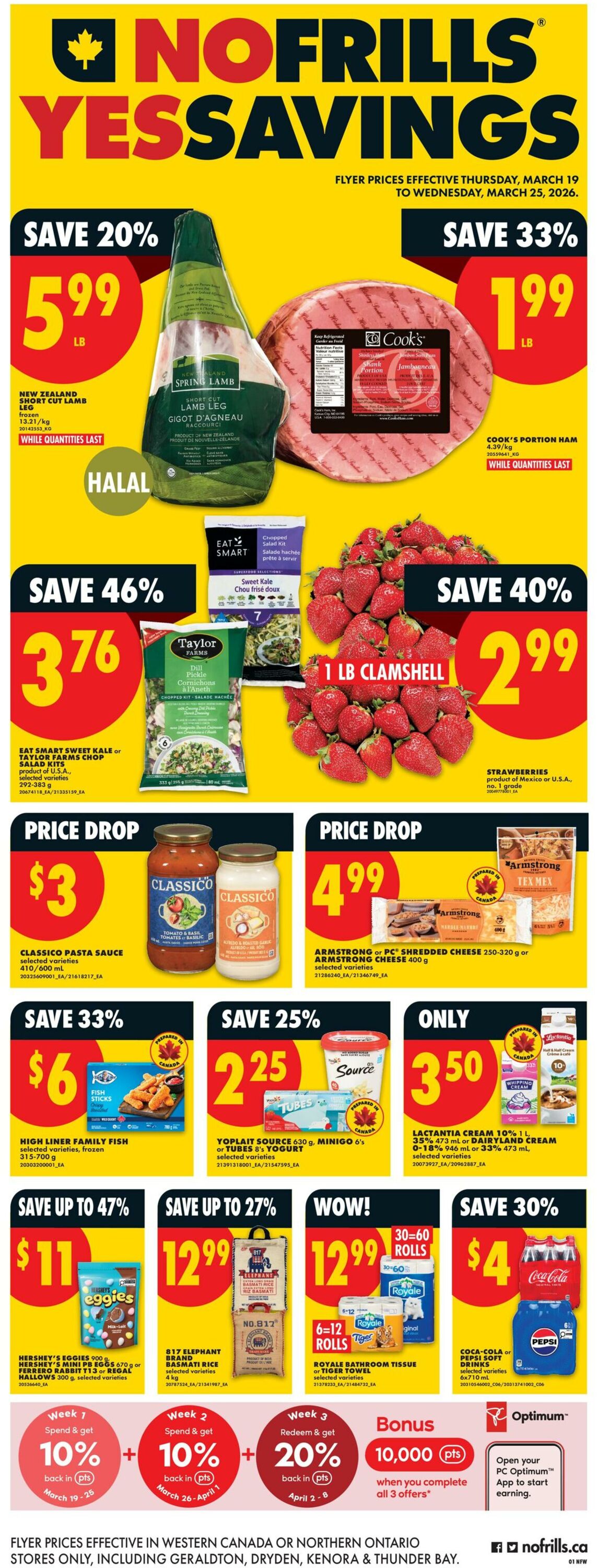 Flyer No Frills 19.03.2026 - 25.03.2026