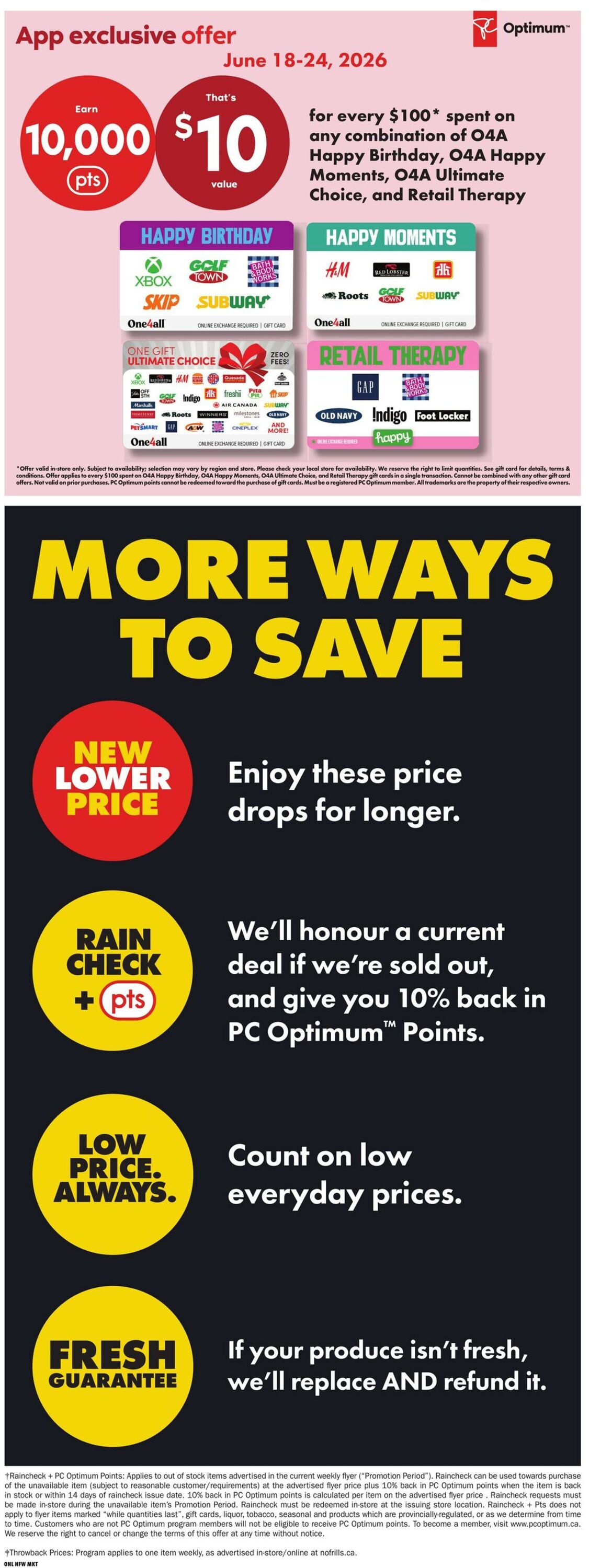 Flyer No Frills 18.06.2026 - 24.06.2026