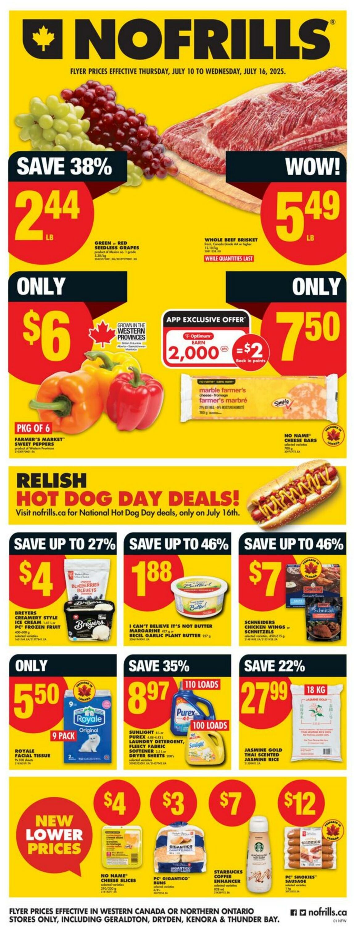 Flyer No Frills 10.07.2025 - 16.07.2025