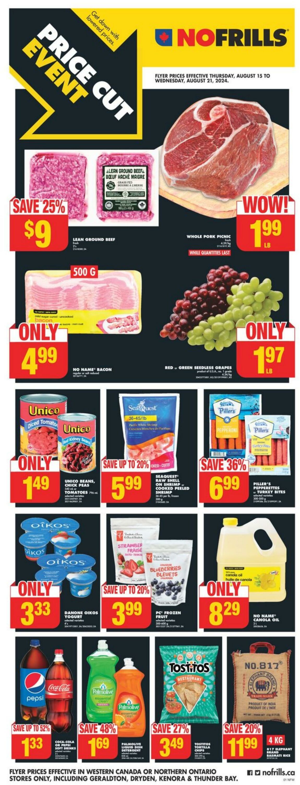 Flyer No Frills 15.08.2024 - 21.08.2024