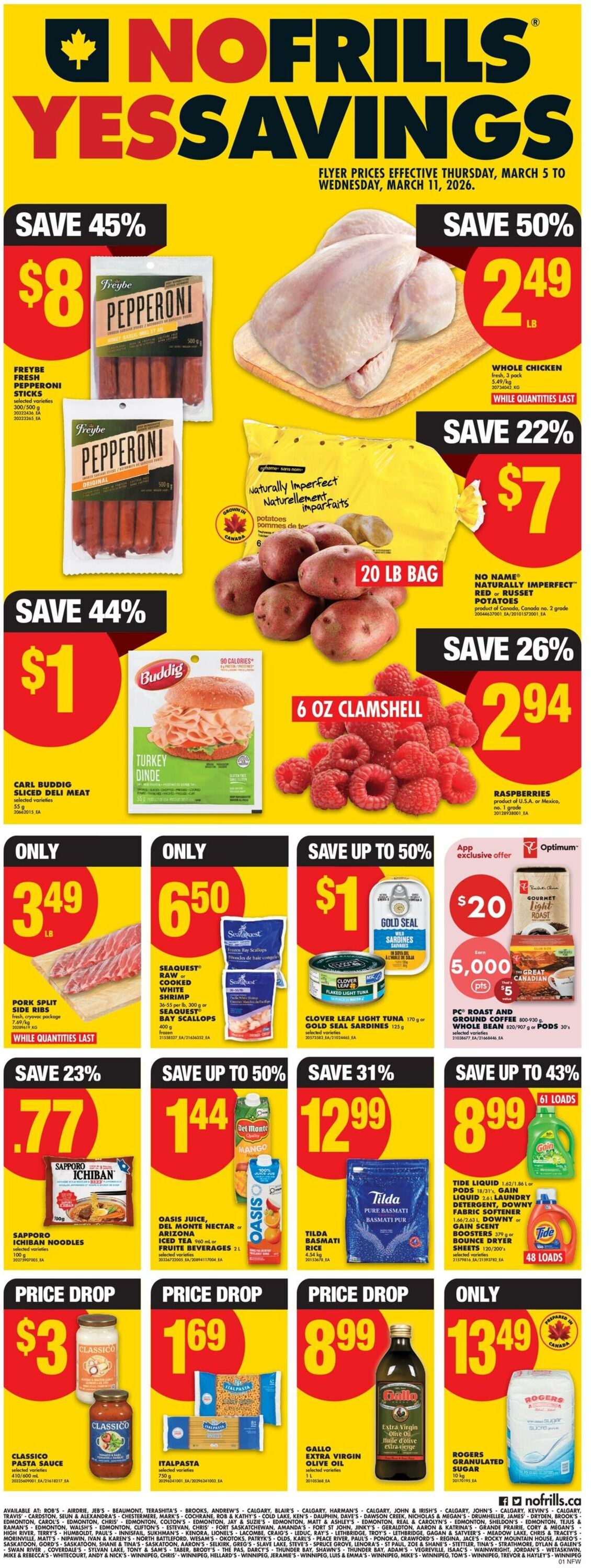 Flyer No Frills 05.03.2026 - 11.03.2026