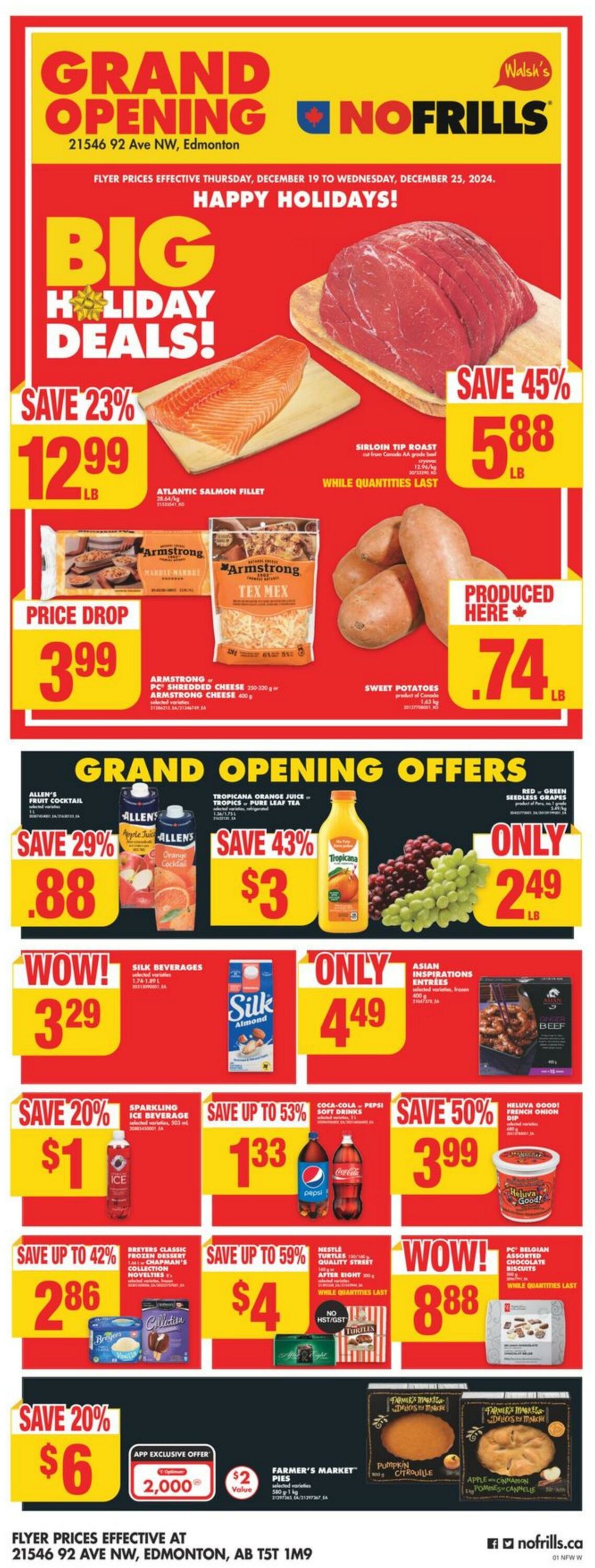 Flyer No Frills 19.12.2024 - 25.12.2024