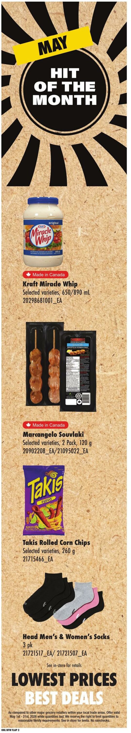Flyer No Frills 28.05.2026 - 03.06.2026