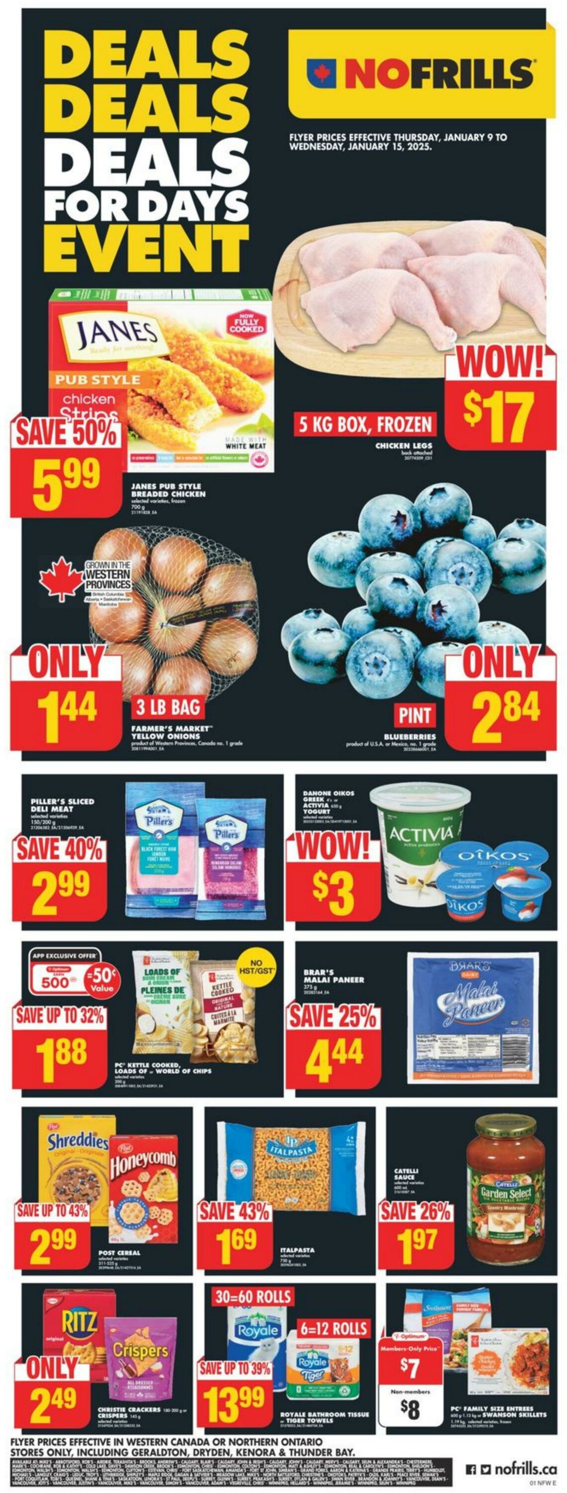 Flyer No Frills 09.01.2025 - 15.01.2025