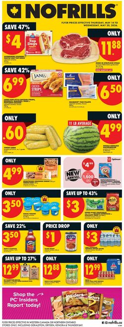 Flyer No Frills 14.05.2026 - 08.07.2026