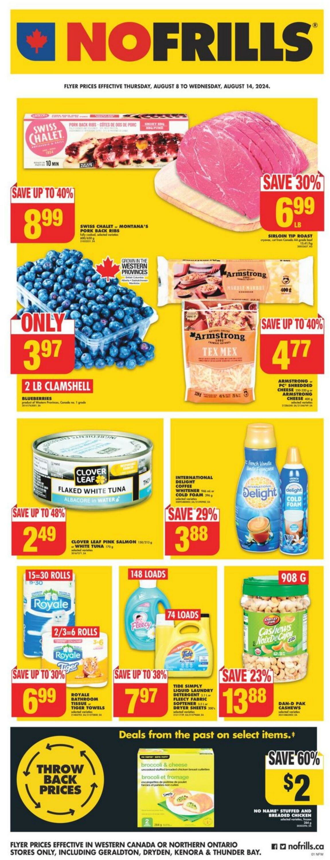 Flyer No Frills 08.08.2024 - 14.08.2024