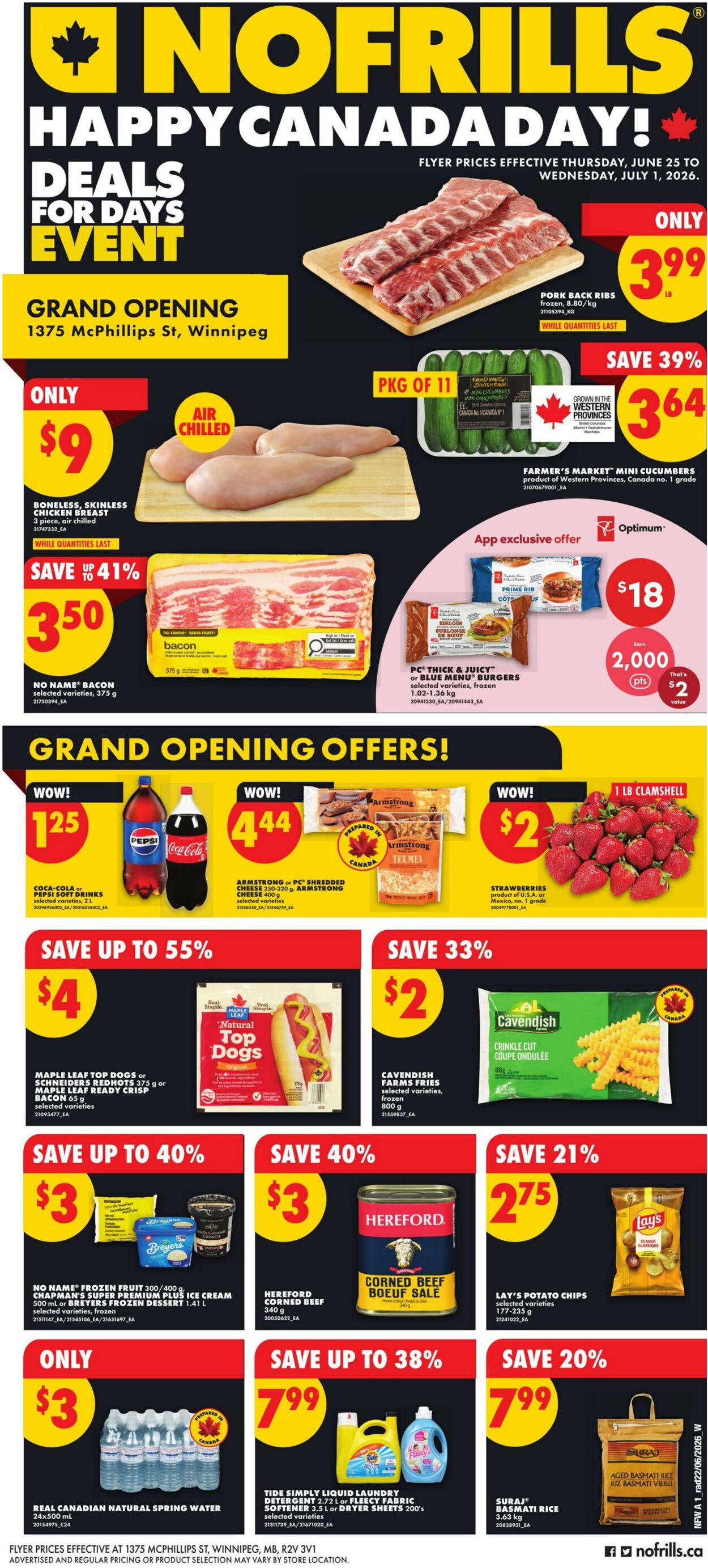 Flyer No Frills - Weekly Flyer - R2N0A2 25 Jun 2026 - 1 Jul 2026