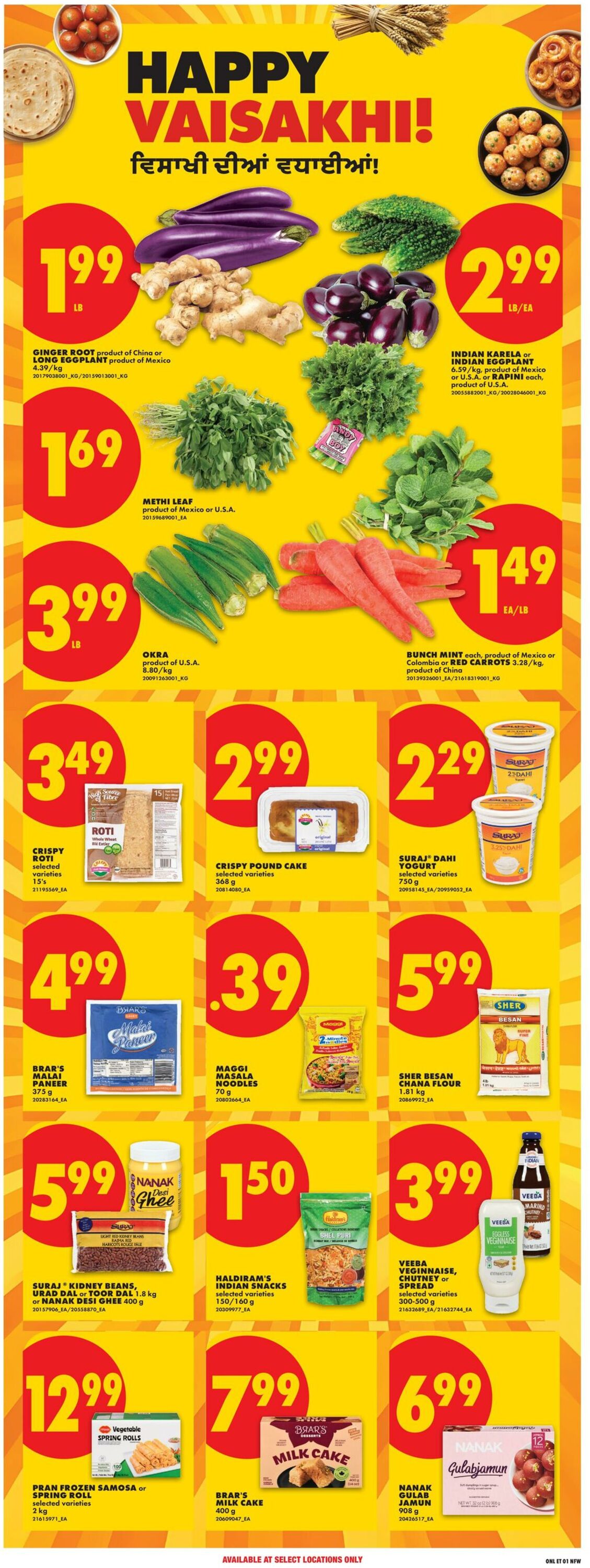 Flyer No Frills 02.04.2026 - 08.04.2026