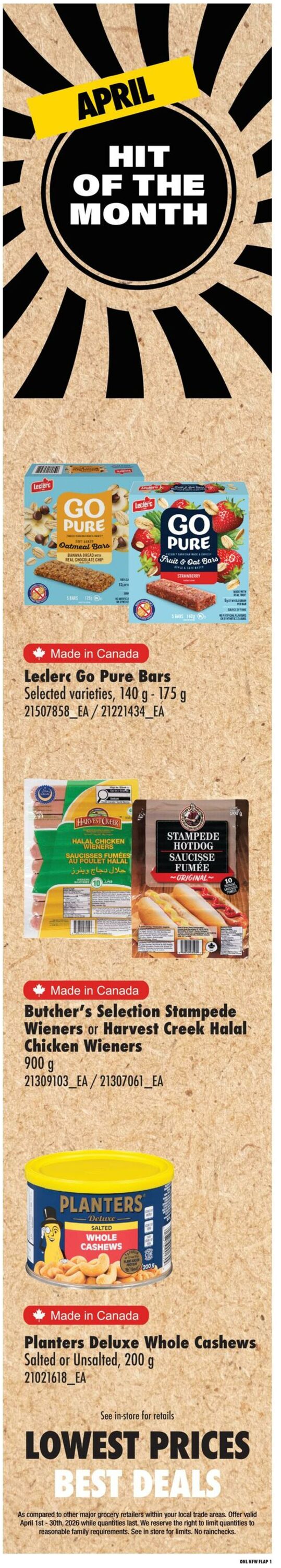 Flyer No Frills 02.04.2026 - 08.04.2026