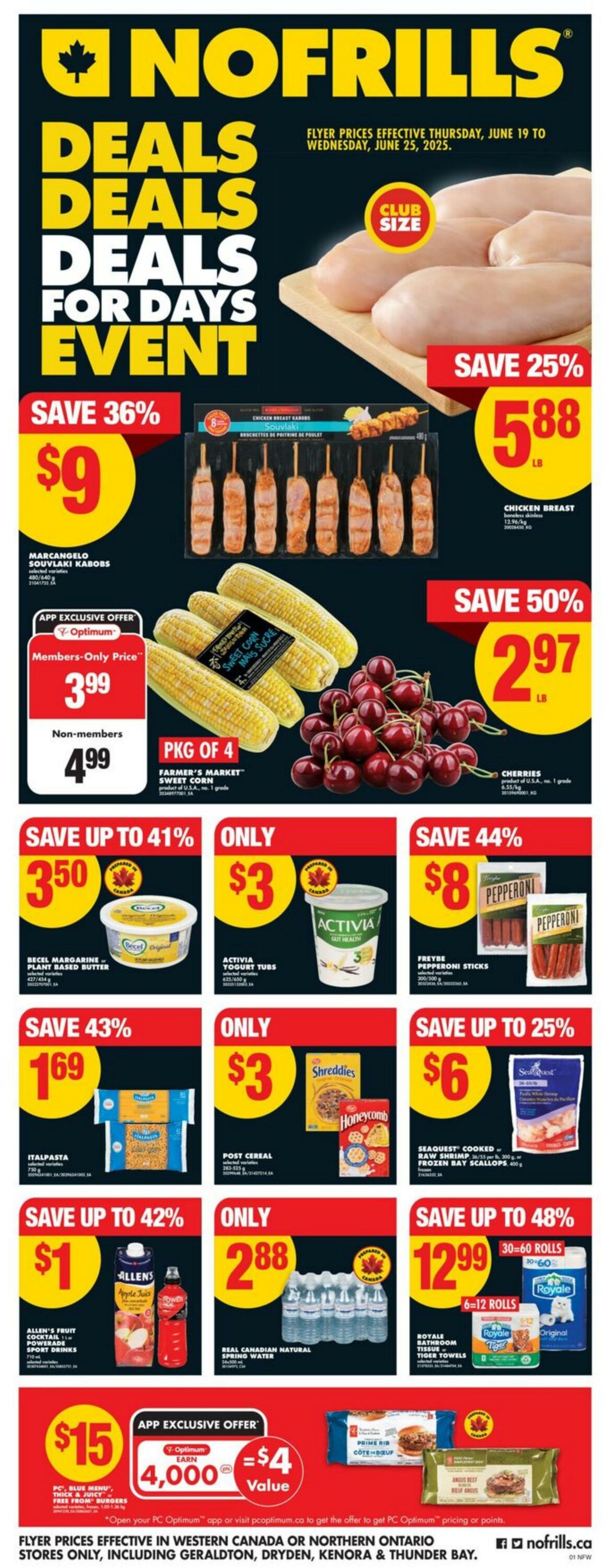 Flyer No Frills 19.06.2025 - 25.06.2025