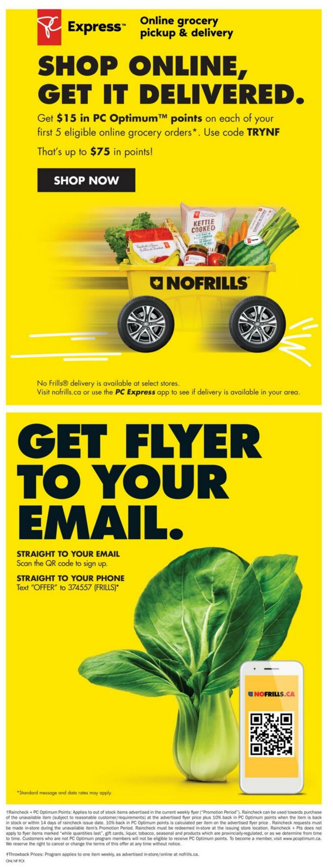 Flyer No Frills 26.03.2026 - 01.04.2026