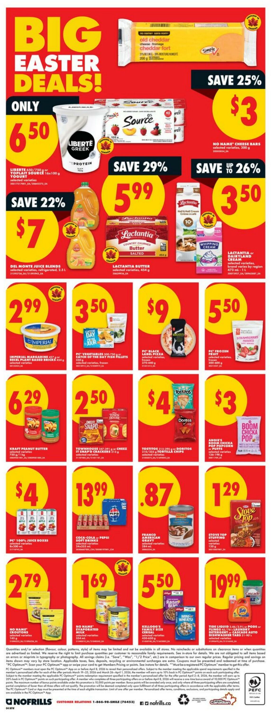 Flyer No Frills 26.03.2026 - 01.04.2026