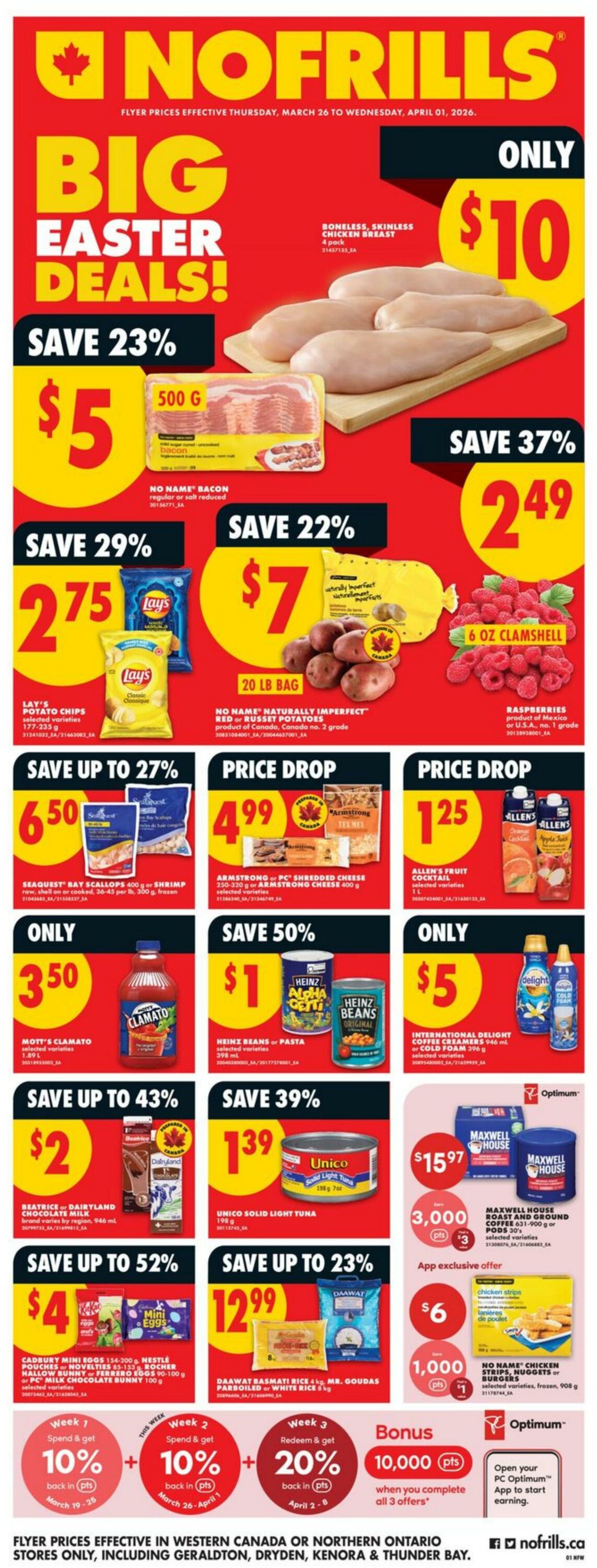 Flyer No Frills 26.03.2026 - 01.04.2026