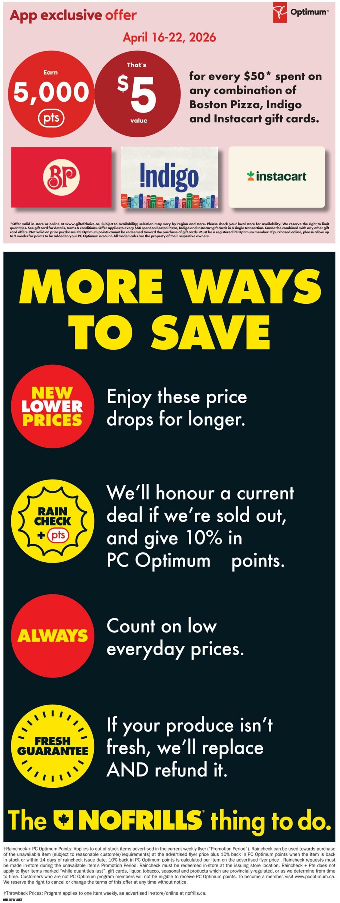 Flyer No Frills 16.04.2026 - 22.04.2026