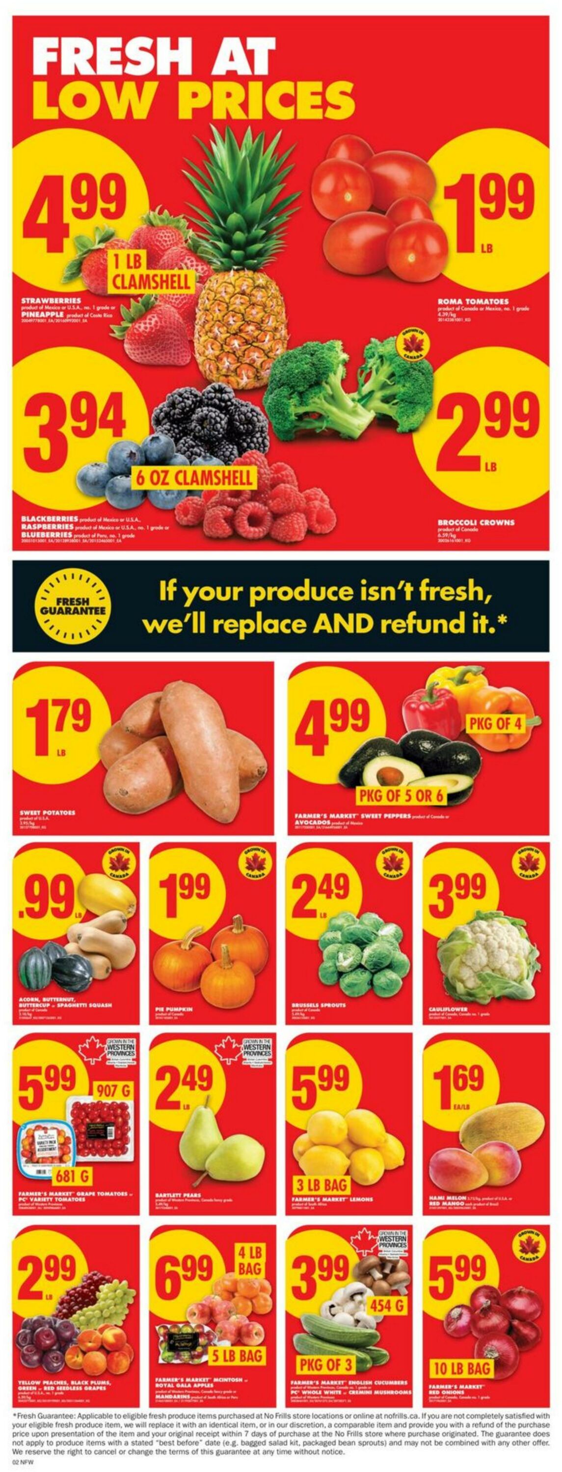 Flyer No Frills 02.10.2025 - 08.10.2025