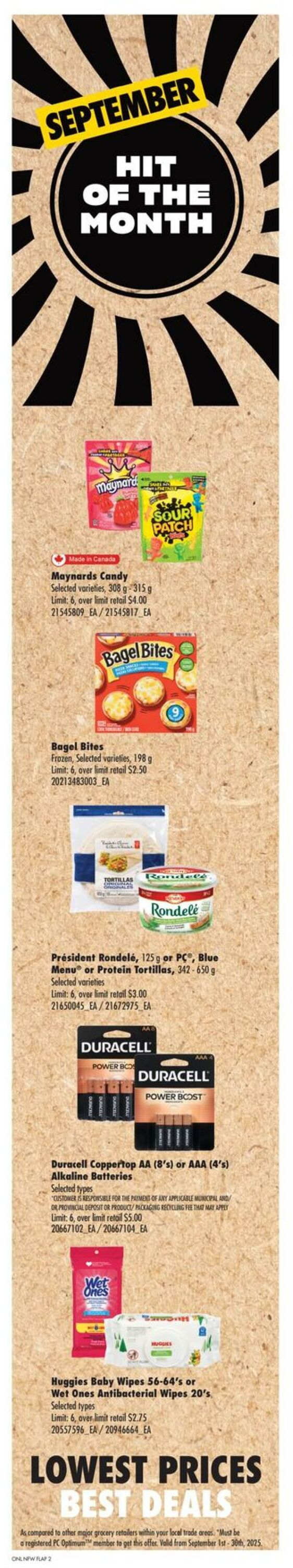 Flyer No Frills 25.09.2025 - 01.10.2025