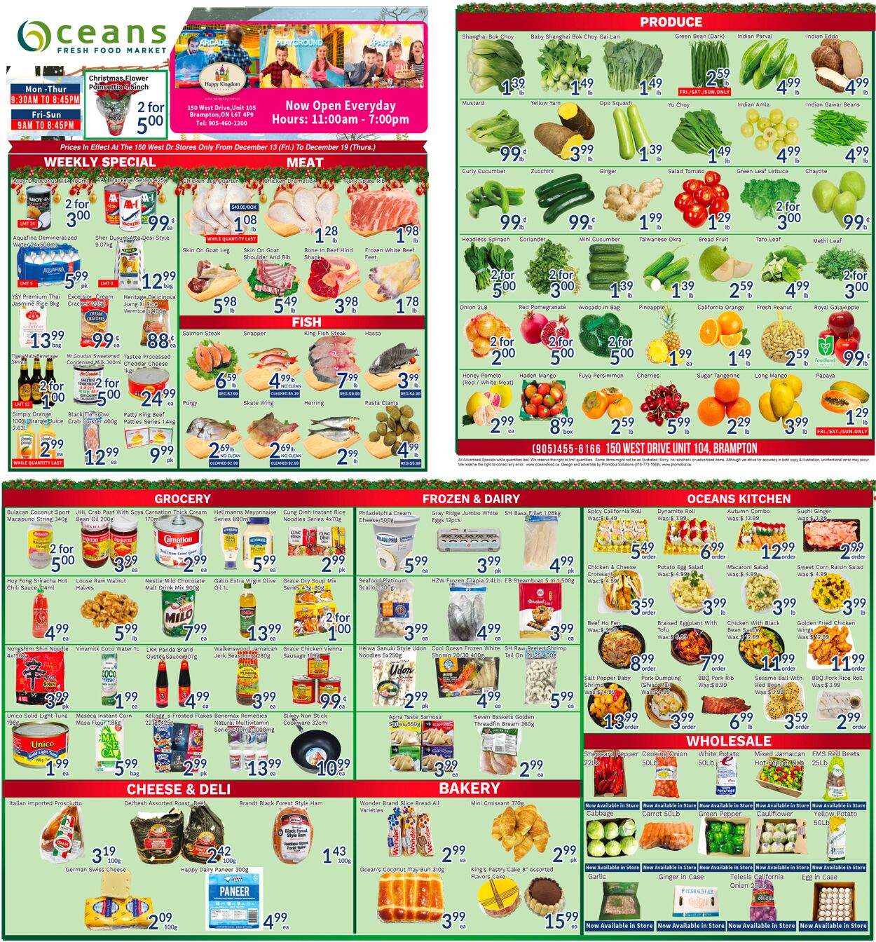 Flyer Oceans Fresh Food Market 13.12.2024 - 19.12.2024