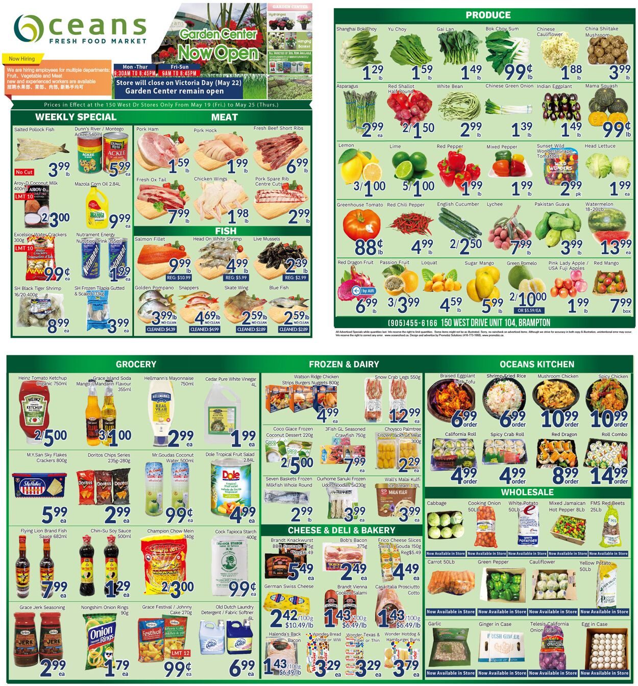 Flyer Oceans Fresh Food Market 19.05.2023 - 25.05.2023