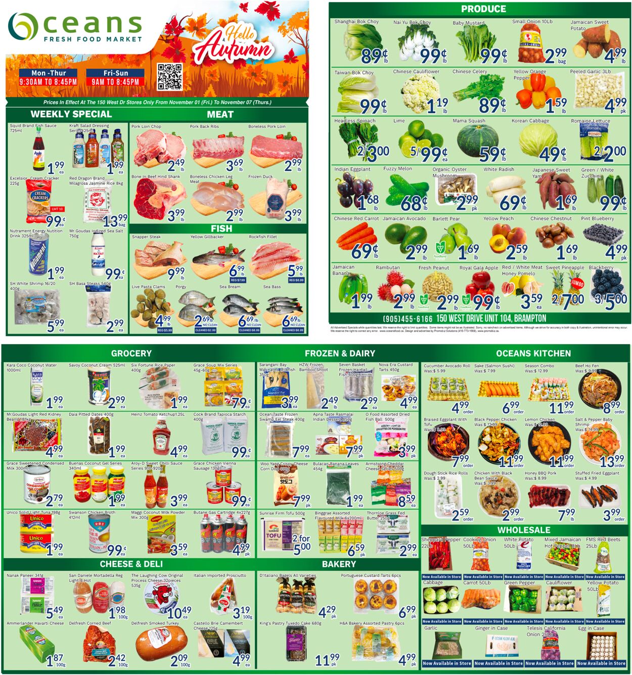 Flyer Oceans Fresh Food Market 01.11.2024 - 07.11.2024