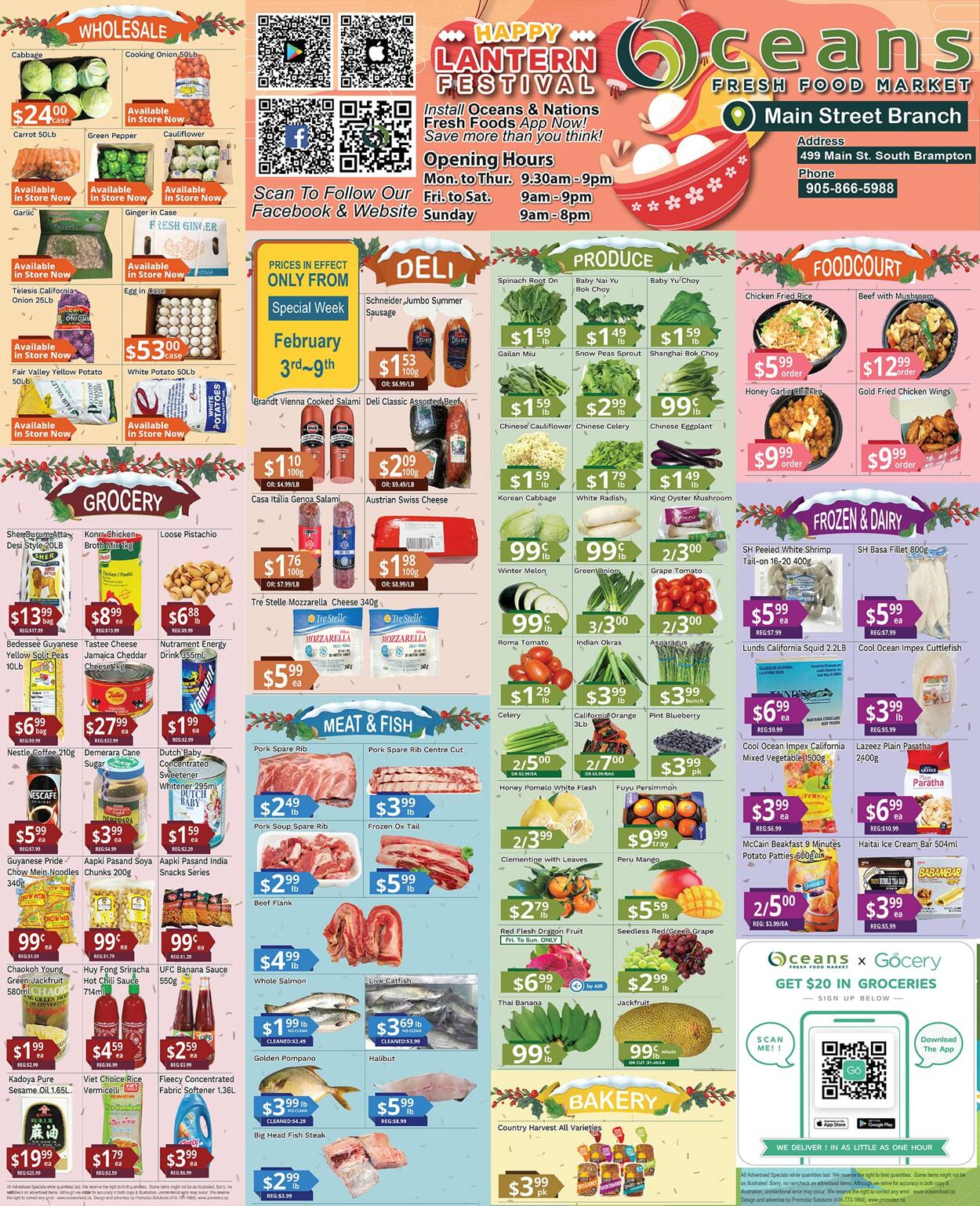 Flyer Oceans Fresh Food Market 03.02.2023 - 09.02.2023