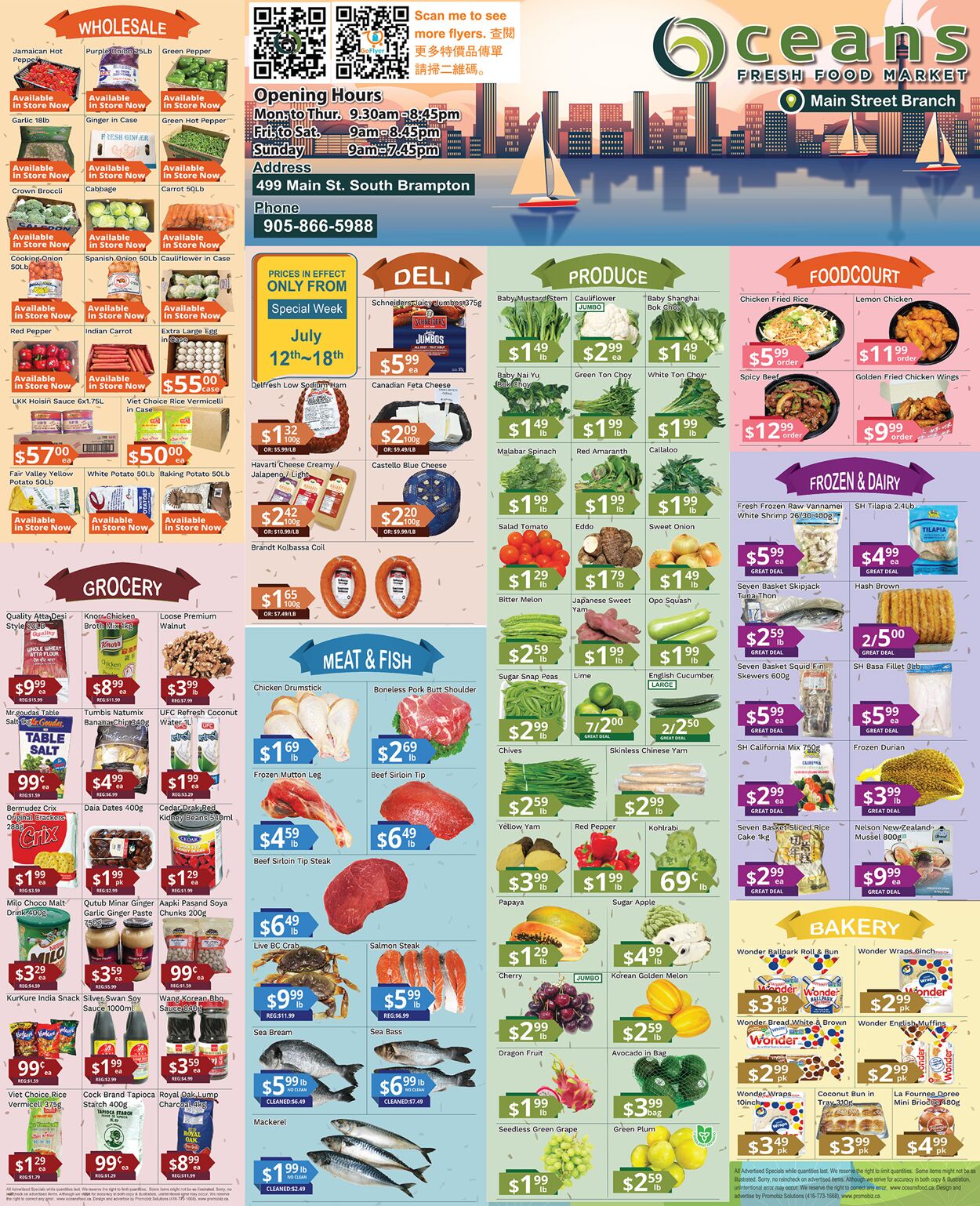 Flyer Oceans Fresh Food Market 12.07.2024 - 18.07.2024