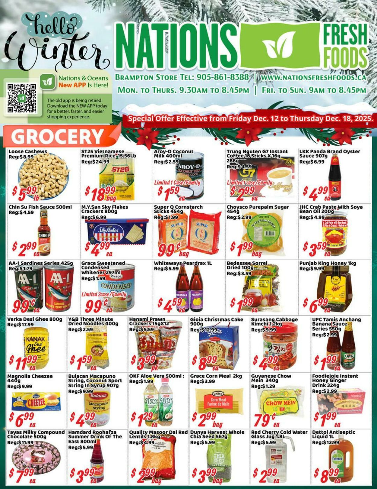 Flyer Oceans Fresh Food Market 12.12.2025 - 18.12.2025