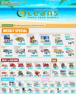 Flyer Oceans Fresh Food Market 18.07.2025 - 24.07.2025