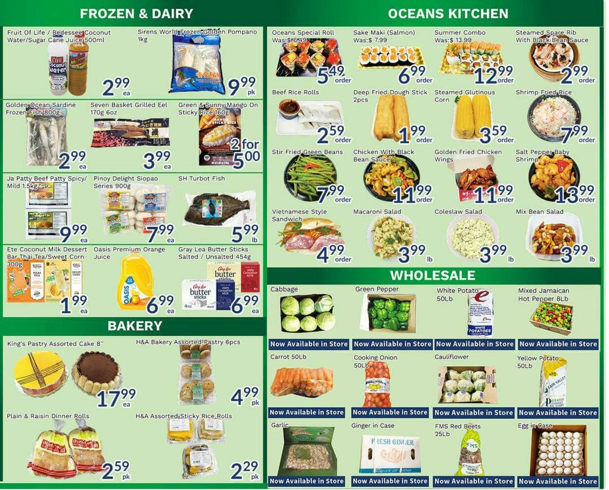 Flyer Oceans Fresh Food Market 24.10.2025 - 30.10.2025