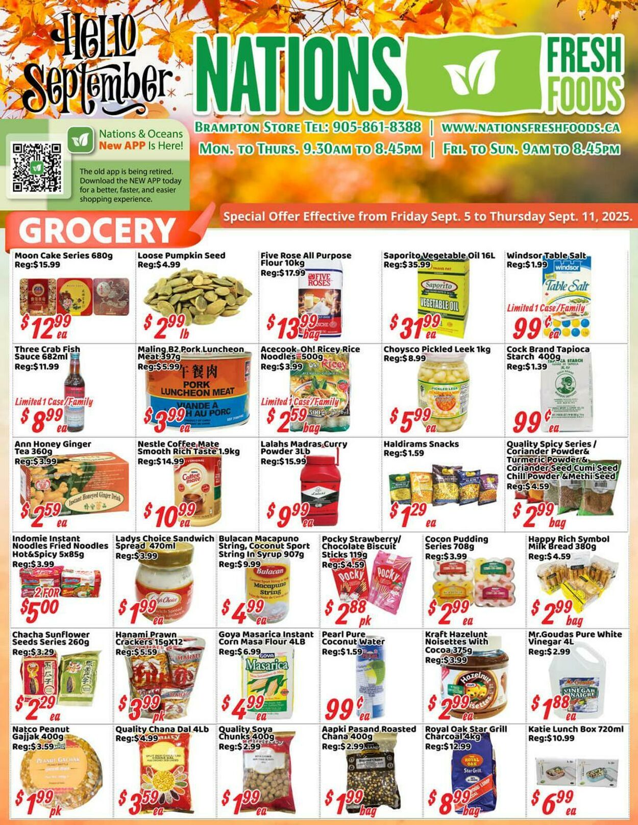 Flyer Oceans Fresh Food Market 05.09.2025 - 11.09.2025