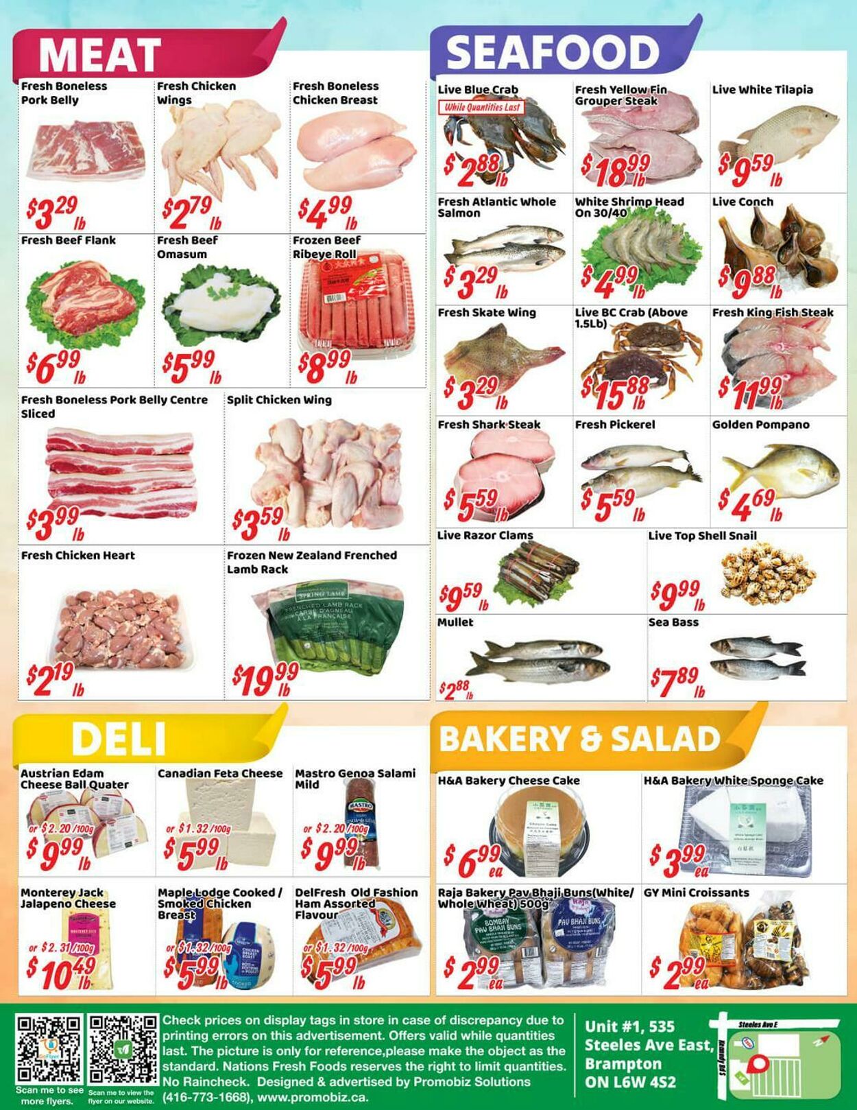 Flyer Oceans Fresh Food Market 26.09.2025 - 02.10.2025
