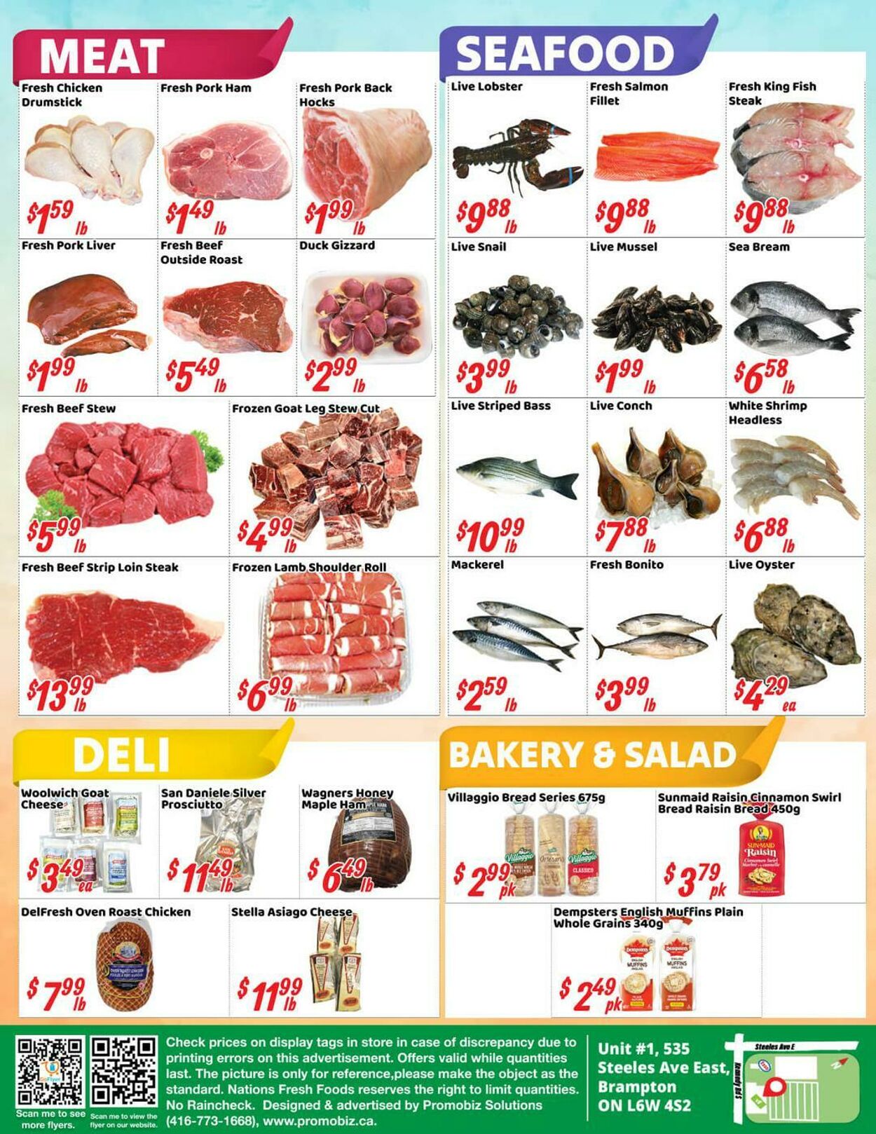 Flyer Oceans Fresh Food Market 06.06.2025 - 12.06.2025