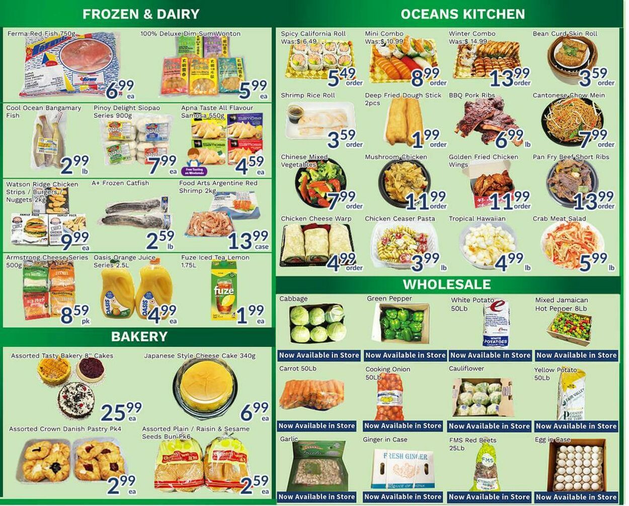 Flyer Oceans Fresh Food Market 29.08.2025 - 04.09.2025