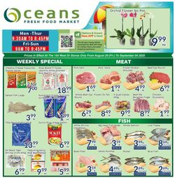 Flyer Oceans Fresh Food Market 29.08.2025 - 04.09.2025