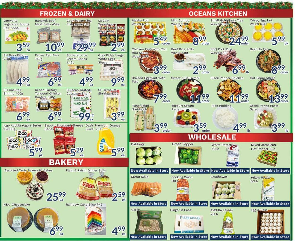 Flyer Oceans Fresh Food Market 12.12.2025 - 18.12.2025
