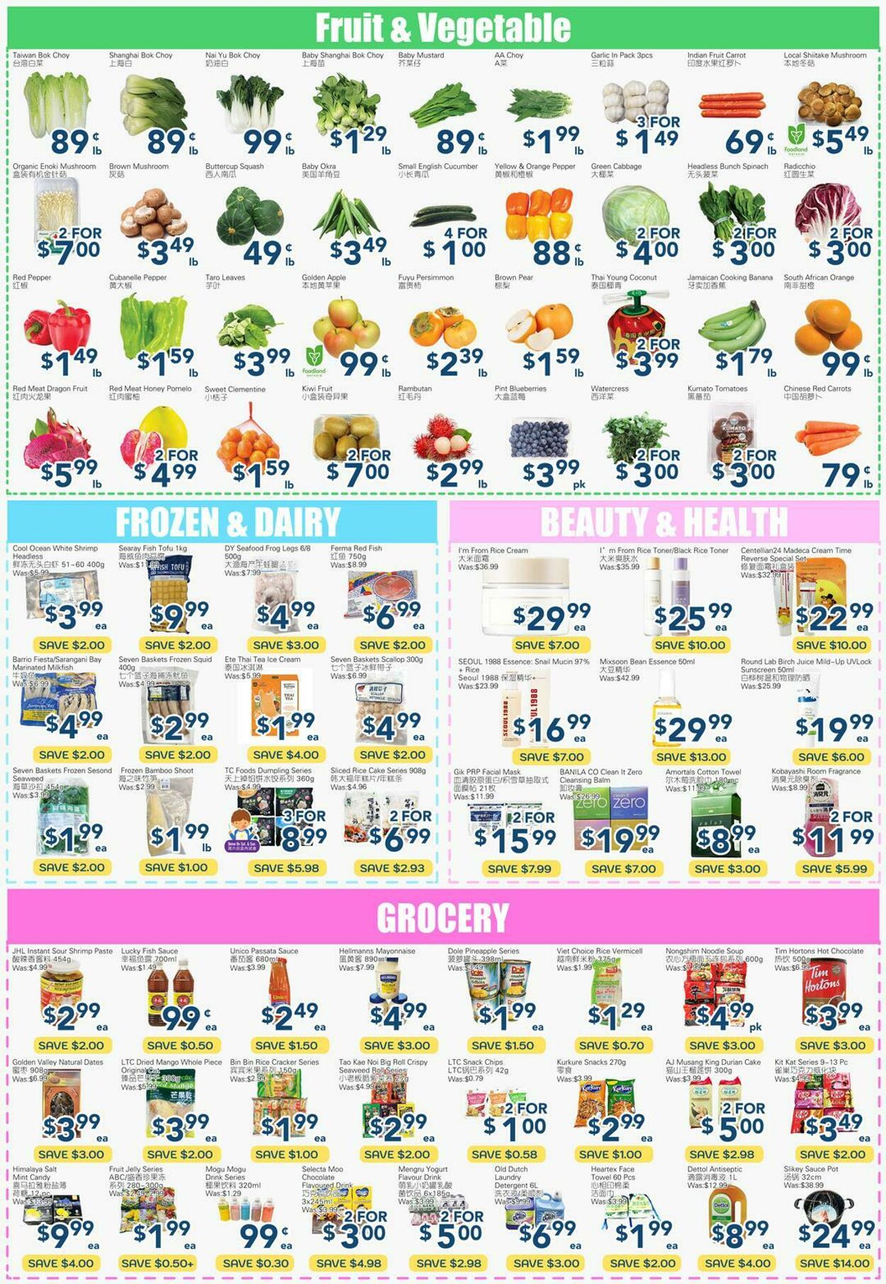Flyer Oceans Fresh Food Market 31.10.2025 - 06.11.2025